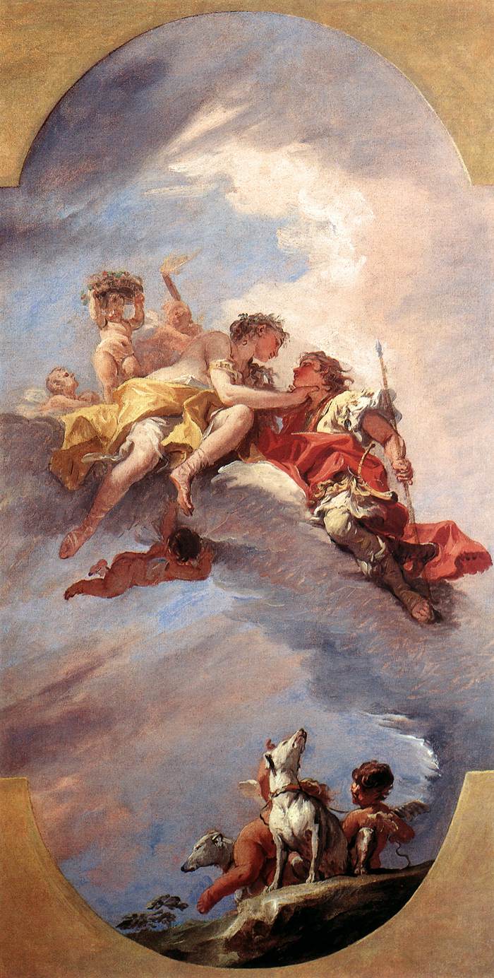 RICCI, Sebastiano Venus and Adonis